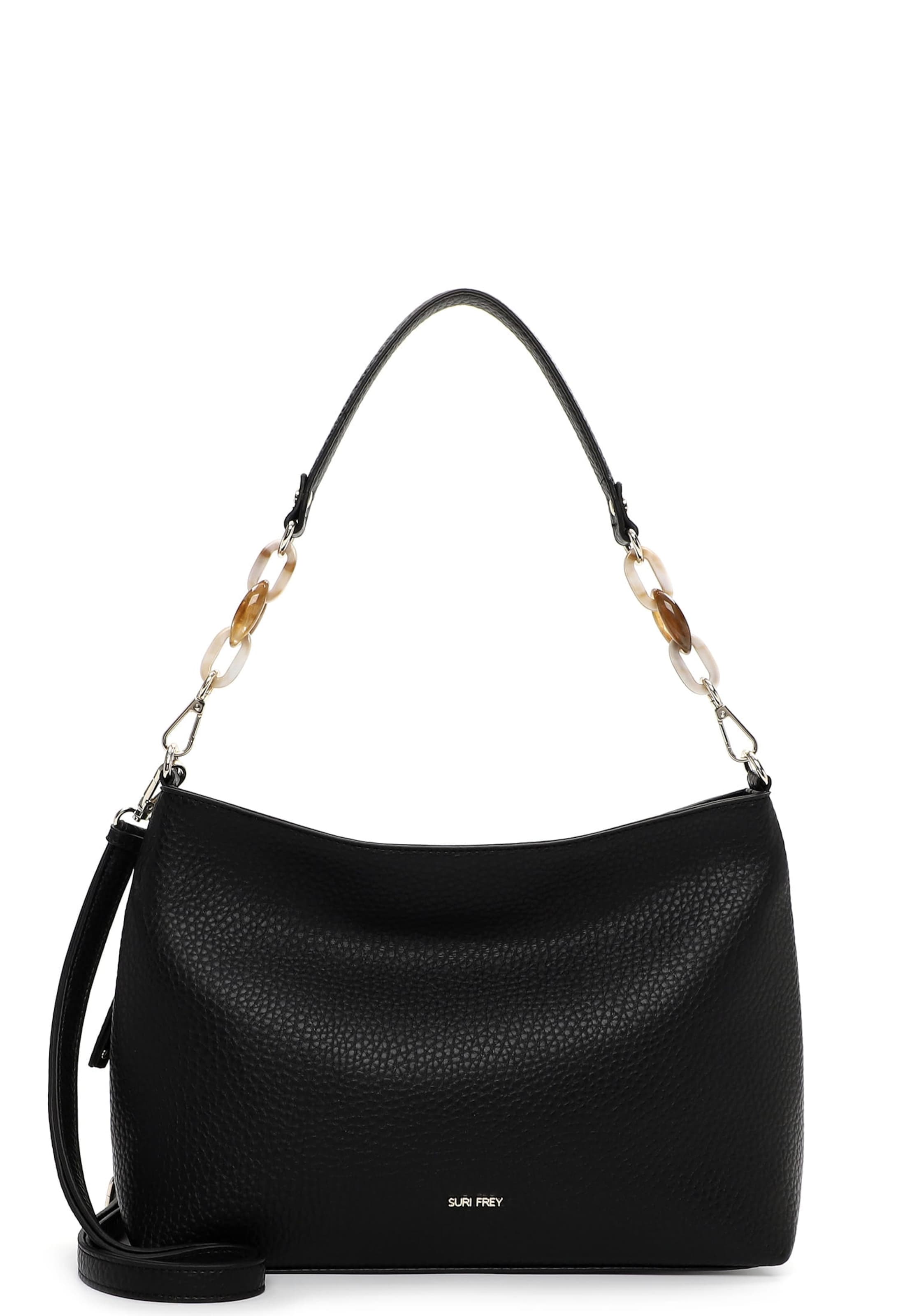 Poche ventrale 'Jeanny' Suri Frey en noir : devant