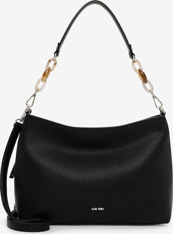 Poche ventrale 'Jeanny' Suri Frey en noir : devant