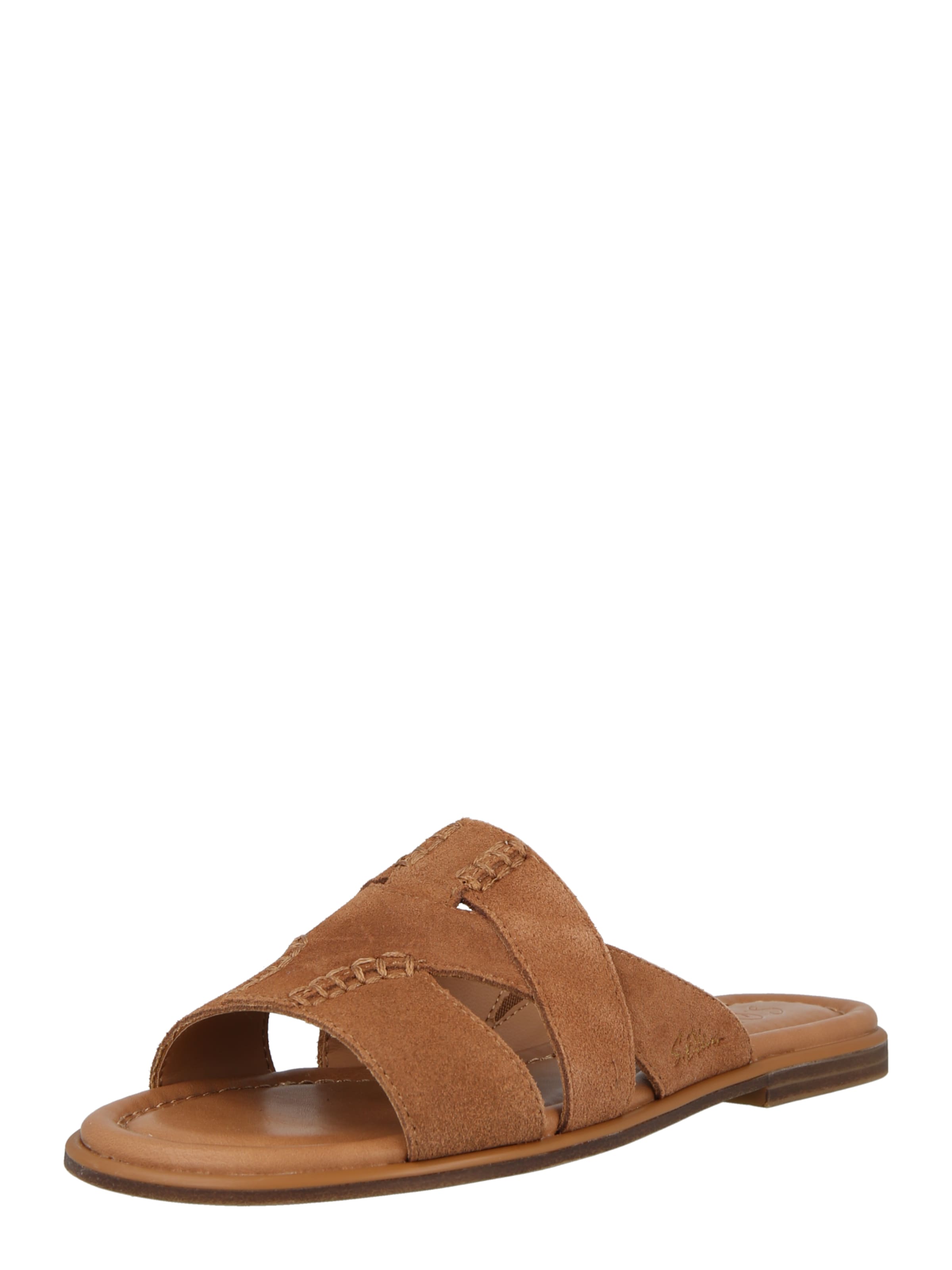 s.Oliver Mule in Brown: front