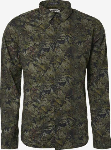 No Excess Regular fit Button Up Shirt in Green: front