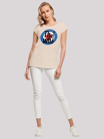 F4NT4STIC Shirt 'The Who Target' in Beige