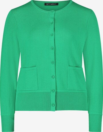 Betty Barclay Knit Cardigan in Green: front