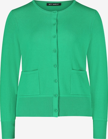 Betty Barclay Knit Cardigan in Green: front