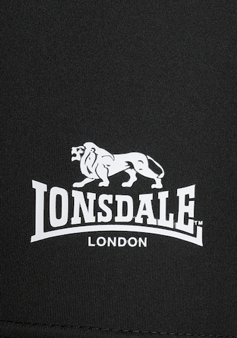 LONSDALE Skinny Sportnadrágok - fekete