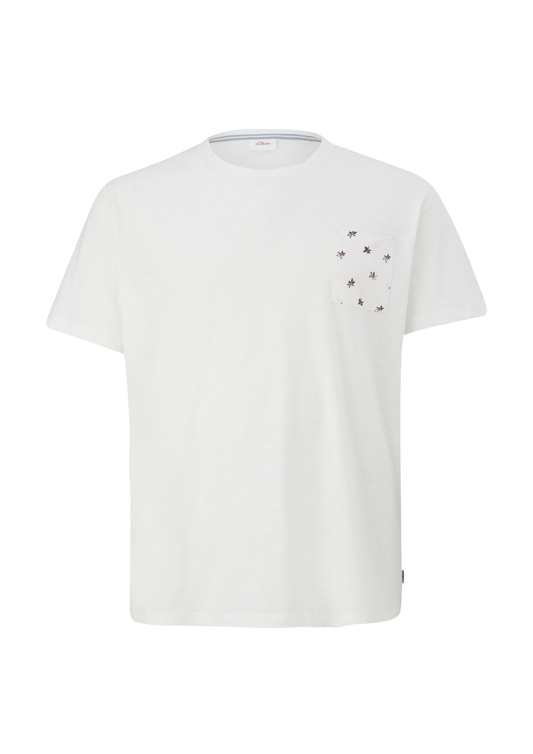 T-Shirt s.Oliver en blanc : devant