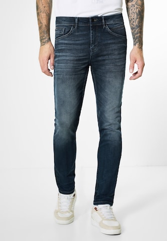 Street One MEN Slimfit Jeans in Blau: predná strana