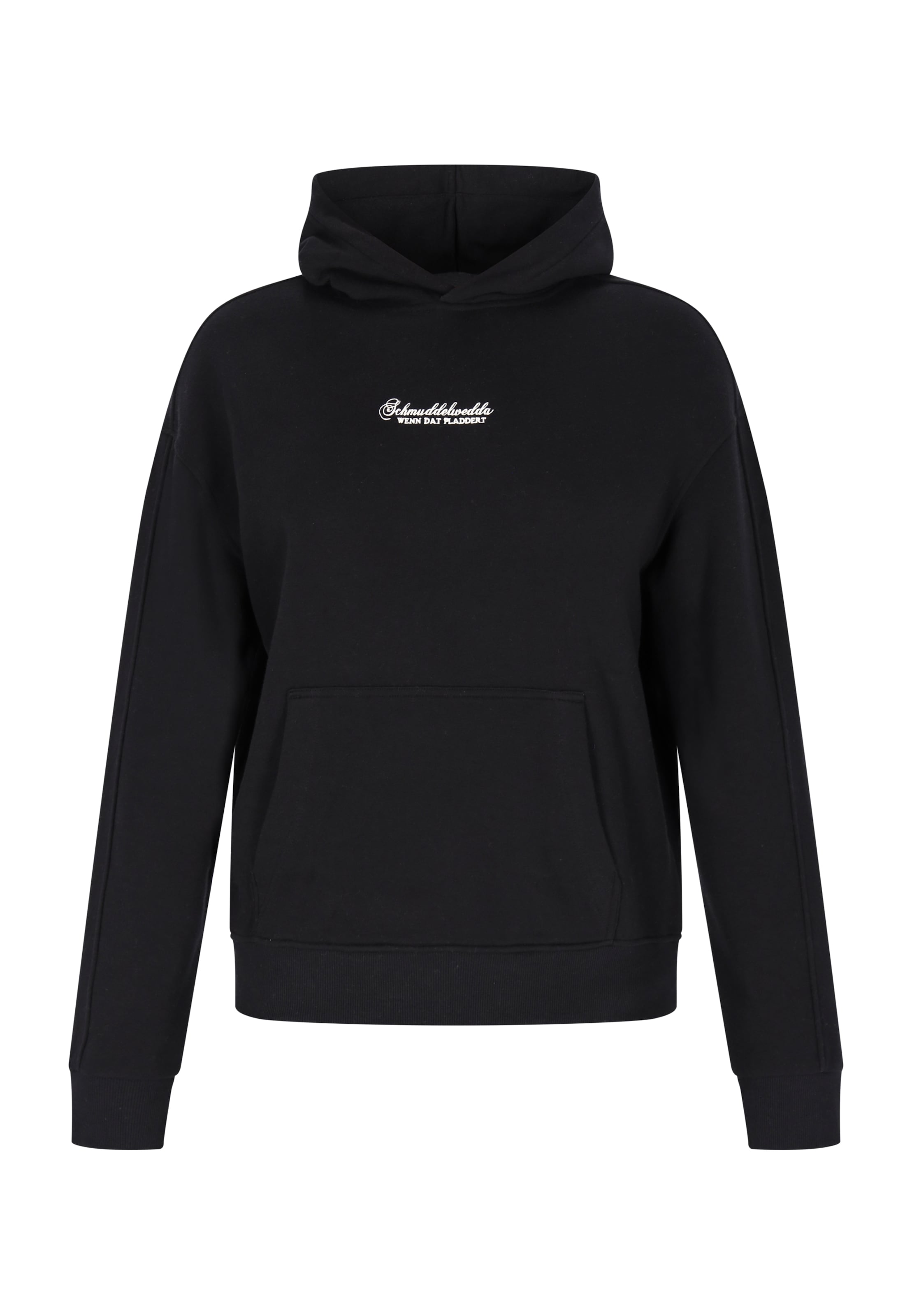 Schmuddelwedda Sweatshirt in Black: front