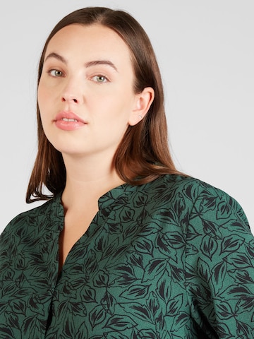 ONLY Carmakoma Blouse 'LUX ELLIE' in Groen