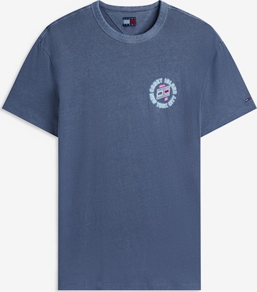 T-Shirt 'NOVELTY FAIR' Tommy Jeans en bleu : devant