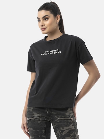 T-shirt 'WT390' CIPO & BAXX en noir