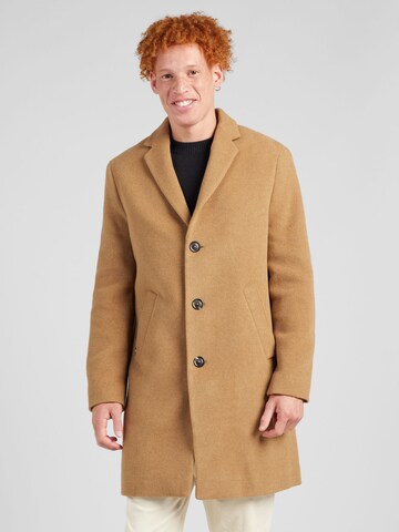 TOMMY HILFIGER Between-seasons coat in Brown: front