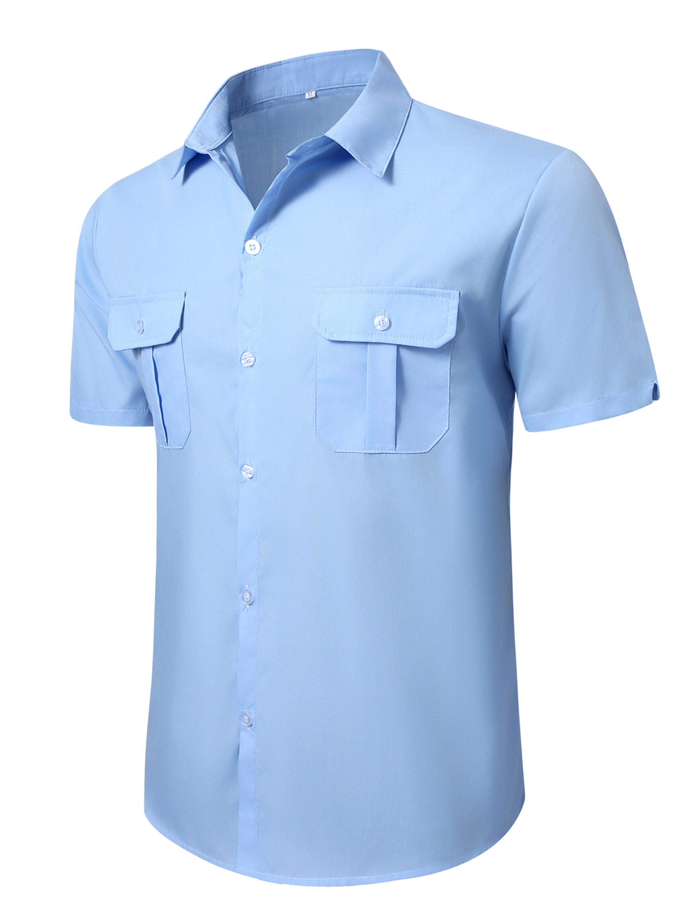 YOUTHUP Comfort Fit Hemd 'Berchtesgaden'‌‌‌‌ in Blau