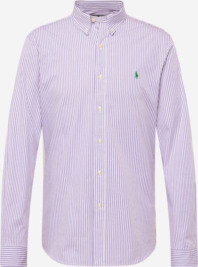 Polo Ralph Lauren Hemd in grün / lavendel / weiß, Produktansicht