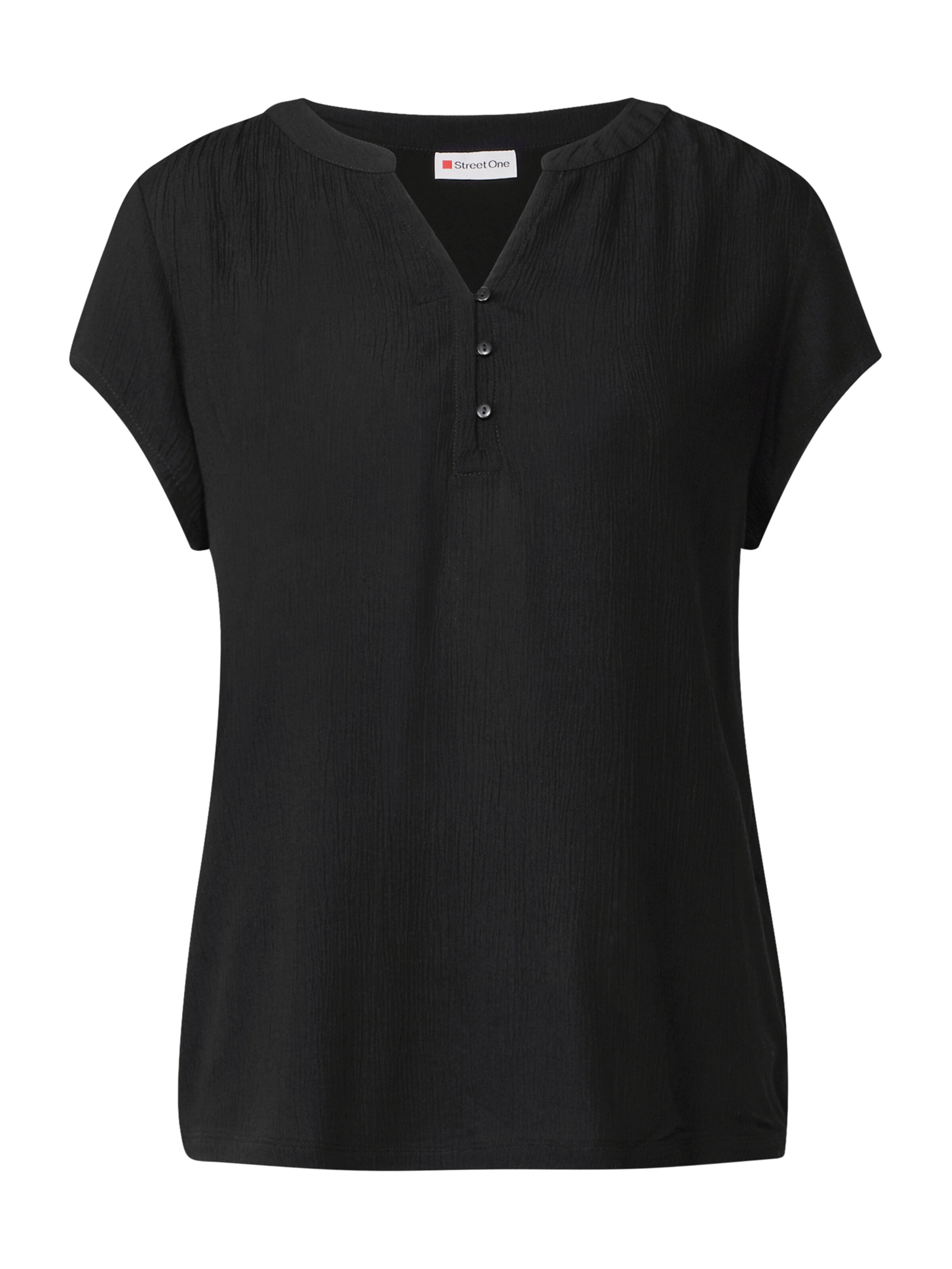 Bluză de la STREET ONE pe negru: față