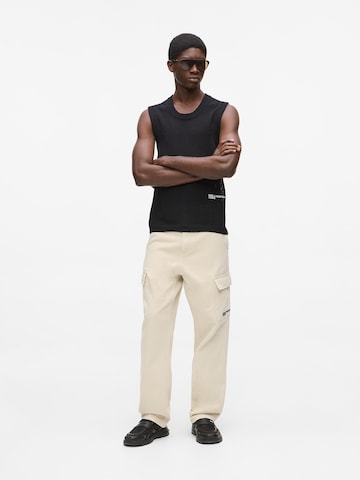 KARL LAGERFELD JEANS Regular Cargobroek in Beige