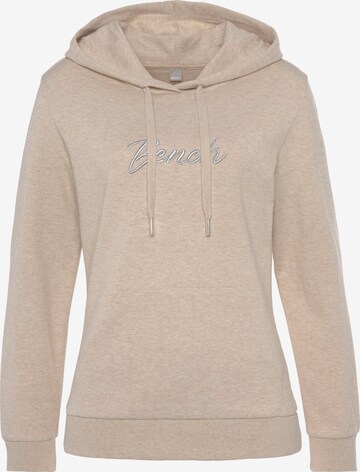 BENCH Sweatshirt in Beige: front