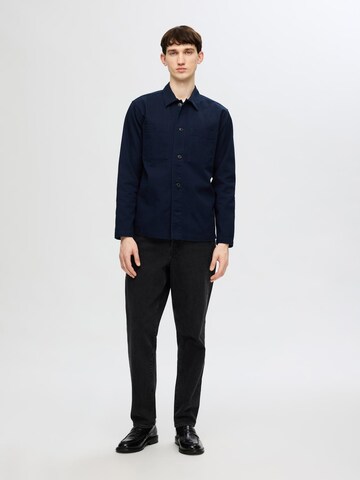 SELECTED HOMME Slim Fit Hemd in Blau