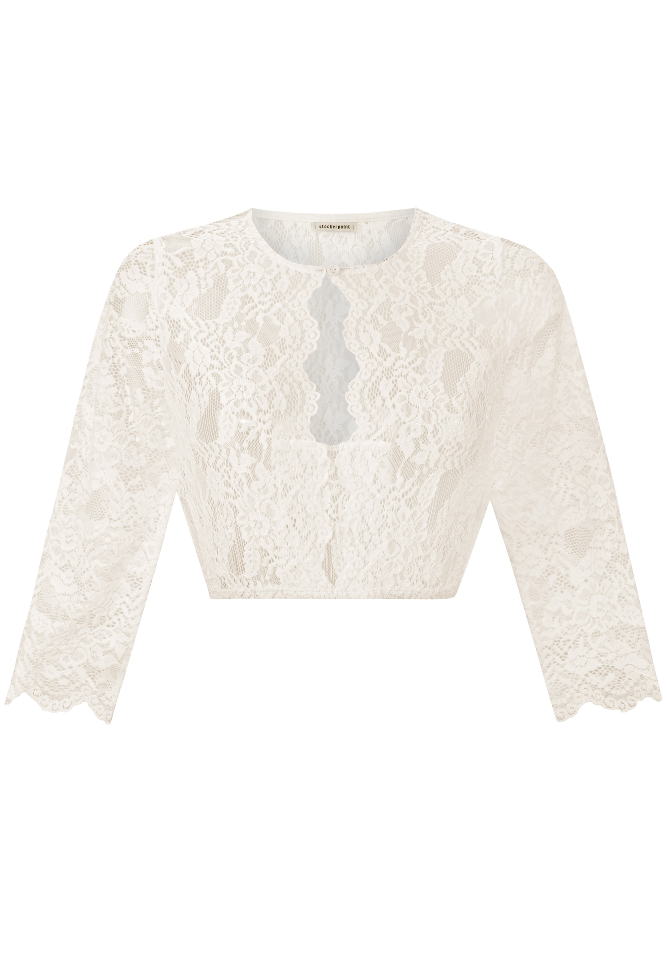STOCKERPOINT Trachtenbluse 'Smilla' in Beige: Vorderseite
