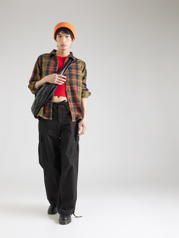 Iriedaily Comfort fit Button Up Shirt in Blue