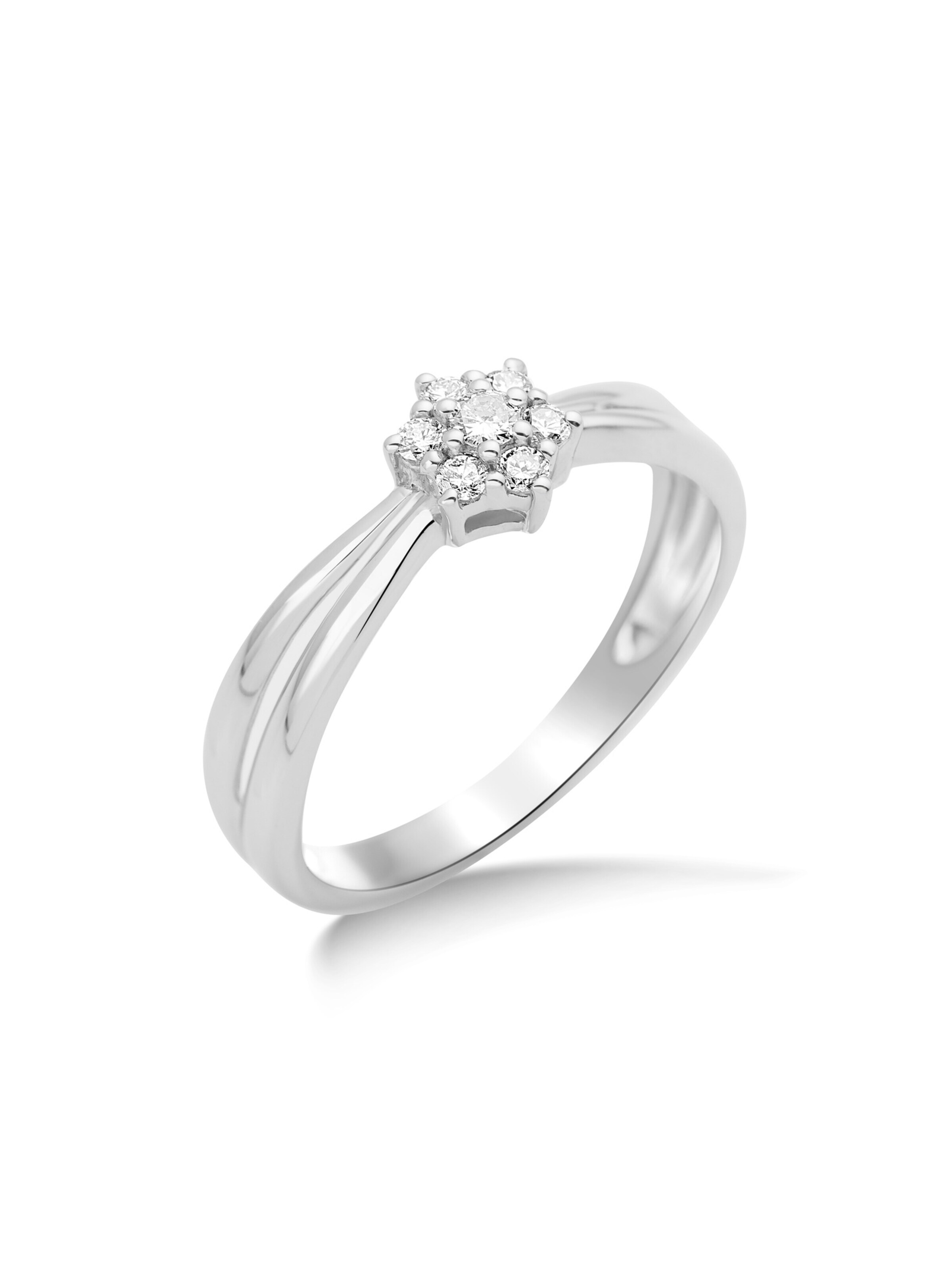 DIAMANT LETERNEL Ring‌‌ in Silber: Vorderseite