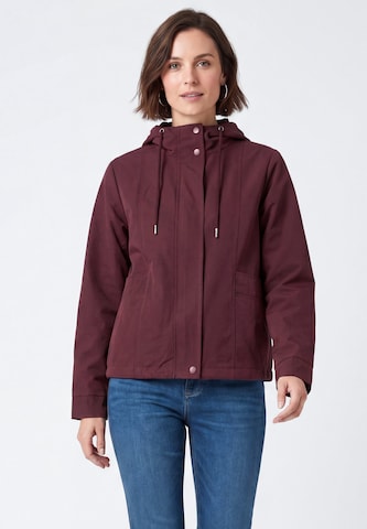 Usha - Chaqueta de entretiempo en rojo: frente