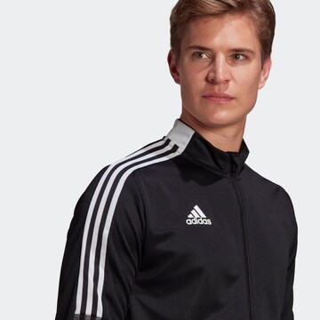 ADIDAS SPORTSWEAR Skinny Športová bunda 'Tiro 21' - Čierna