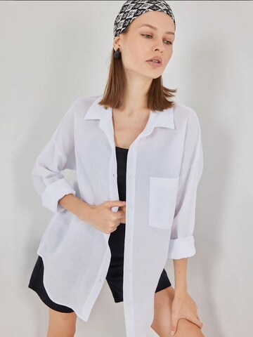 Bigdart Blouse in Wit