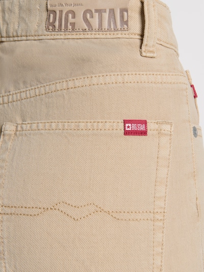 BIG STAR Jeans ' ATREA ' in braun / blutrot / weiß, Produktansicht