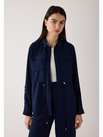 MORE & MORE Between-Season Jacket in Blue: front