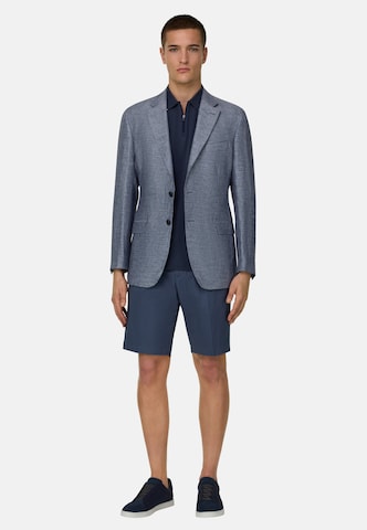 Boggi Milano Regular fit Colbert in Blauw