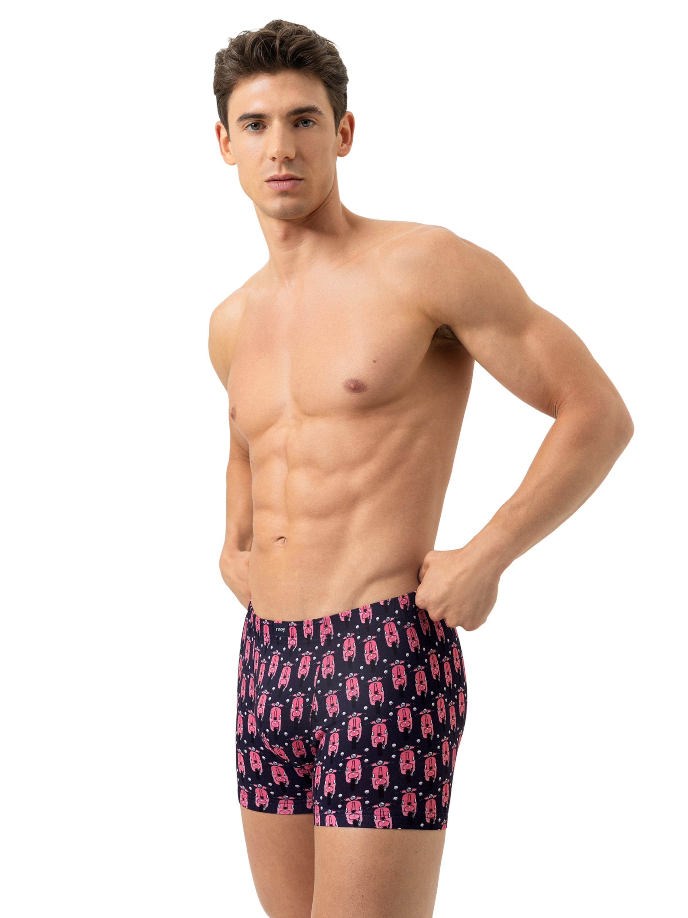 Mey Boxer shorts ' City Glide' in Blue