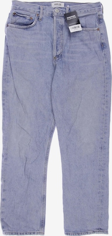 AGOLDE Jeans in 27 in Blue: front