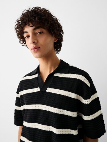 Bershka Pullover in Schwarz