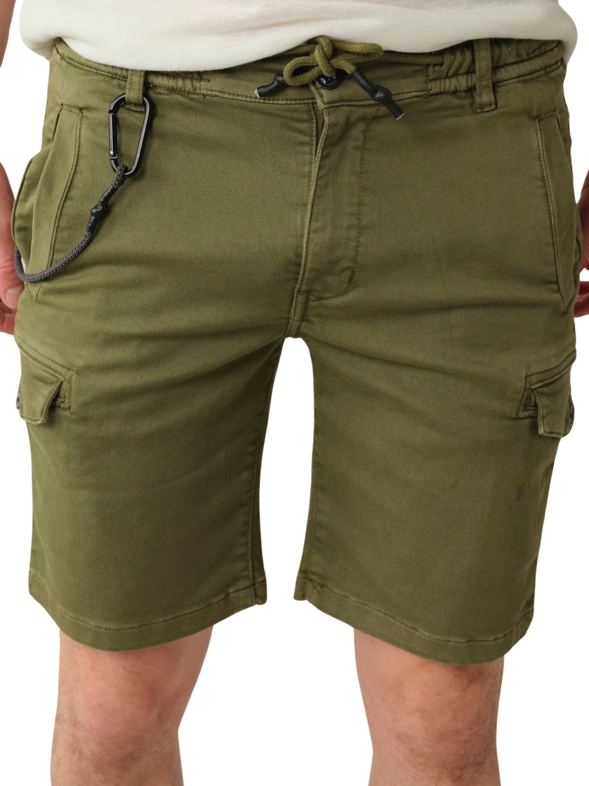 Deeluxe Regular Cargo Pants 'Cemi' in Green