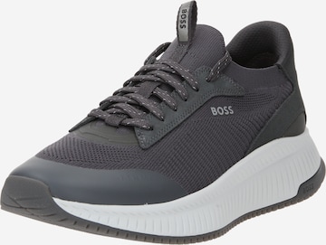 BOSS Black Sneakers low 'Slon' i grå: forside