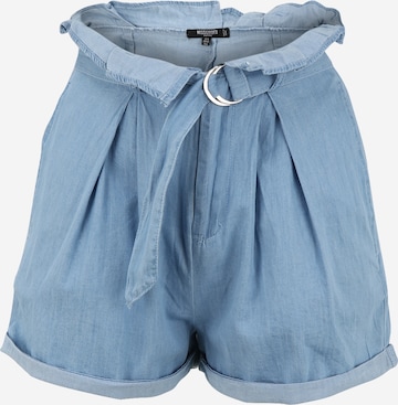 Missguided Petite Shorts in Blau: predná strana