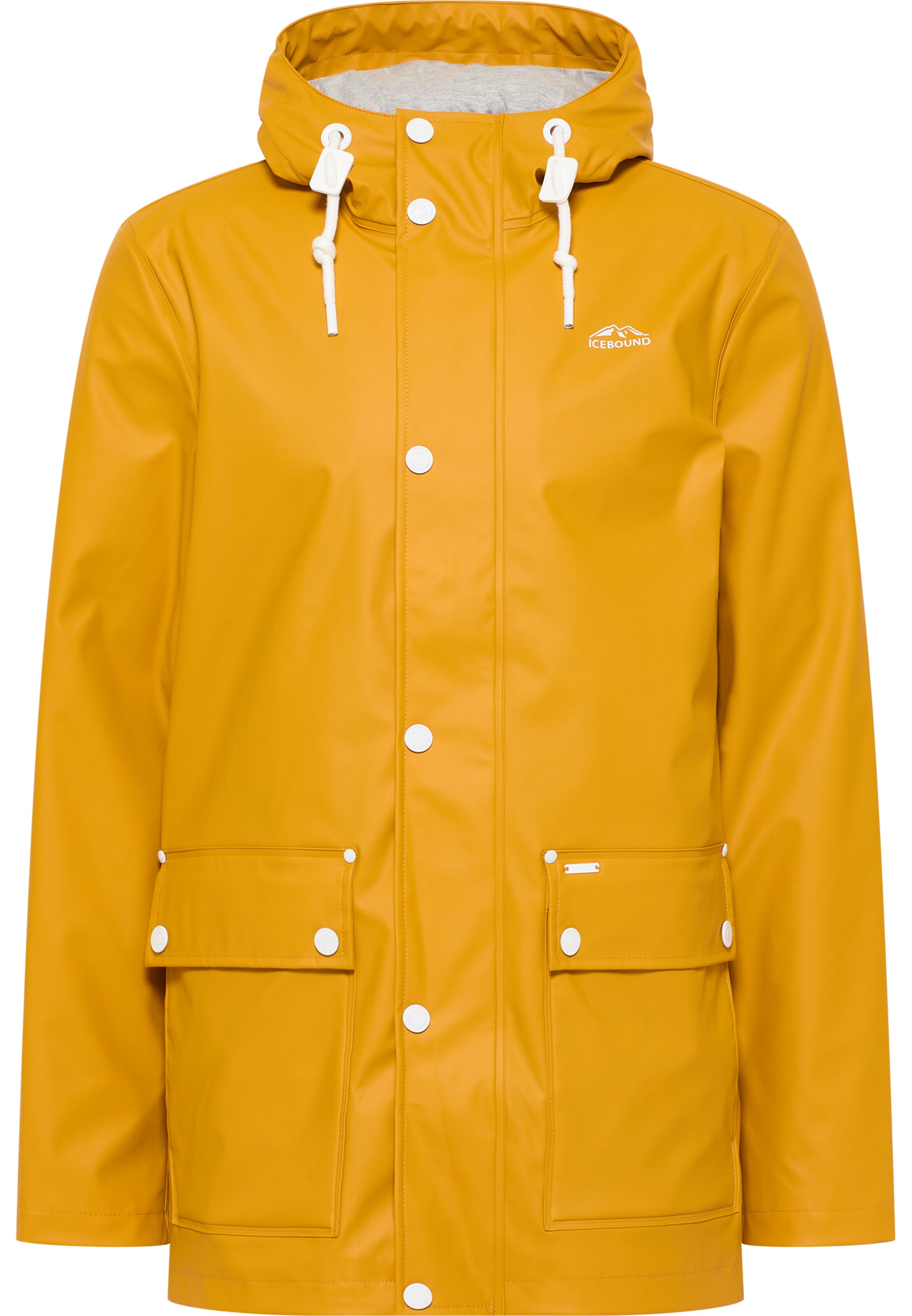 ICEBOUND - Chaqueta funcional en amarillo: frente