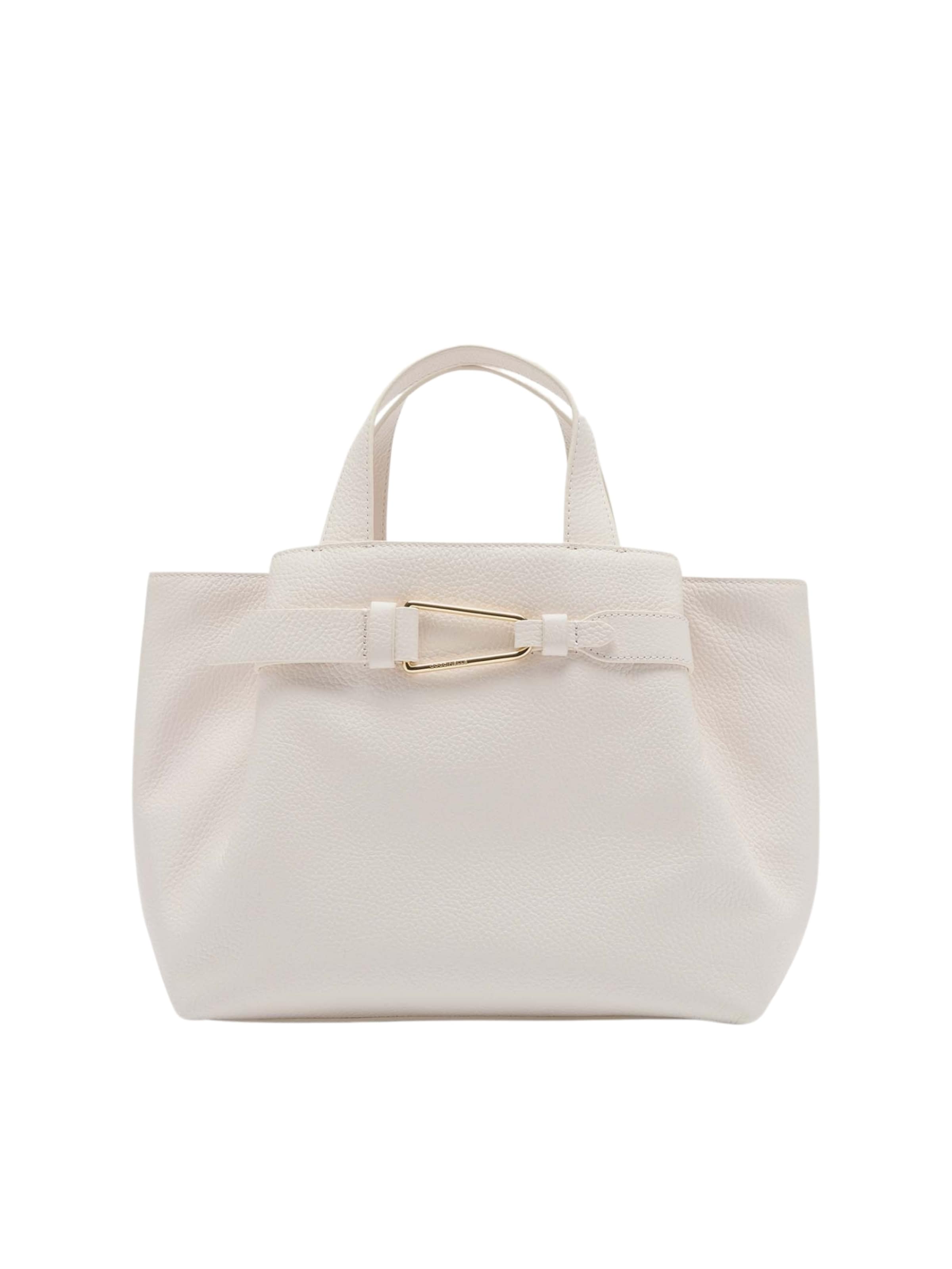 Borsa a mano 'COCCINELLE MALORY 3' di Coccinelle in bianco: frontale