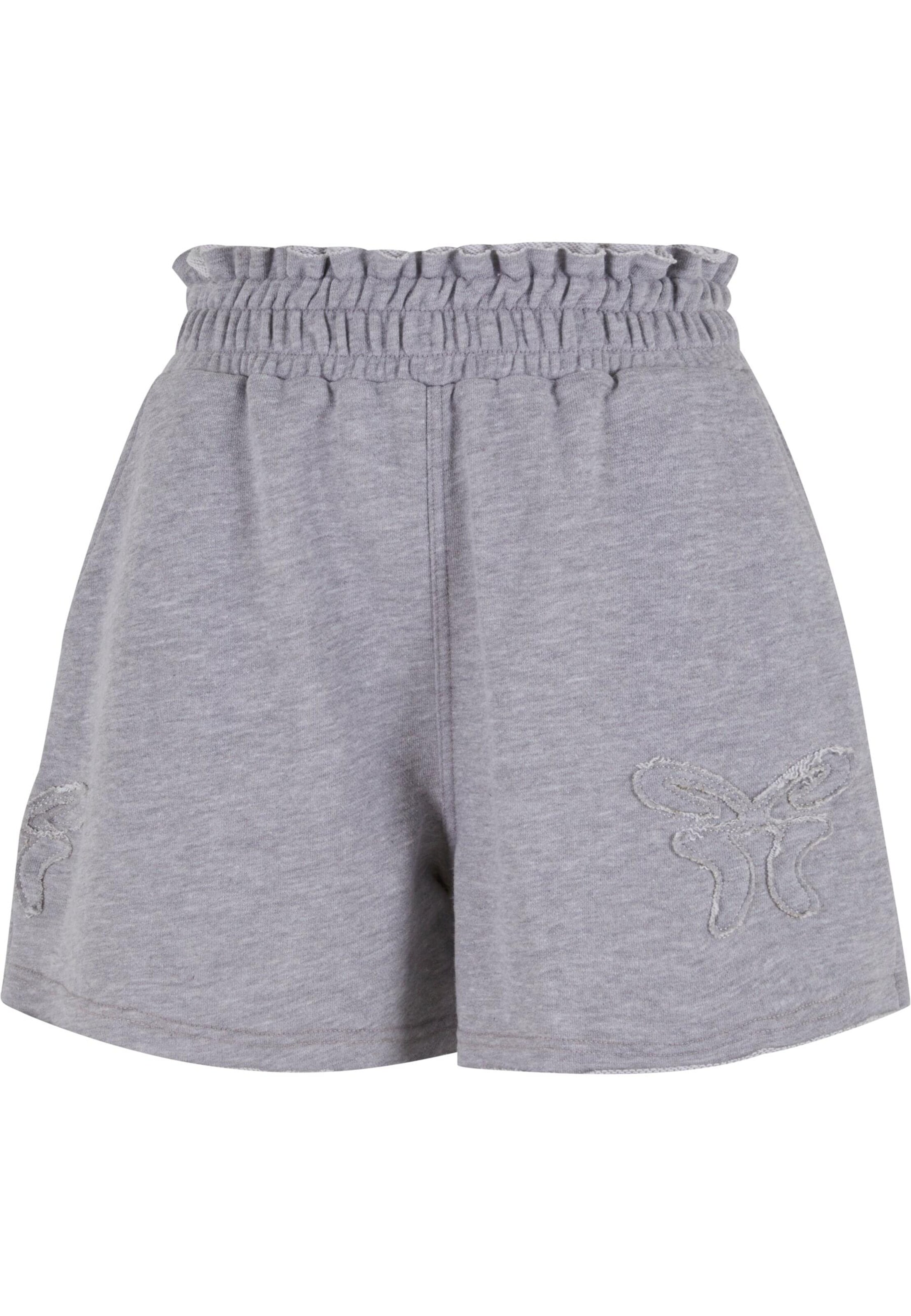 Felicious Loose fit Pants in Grey: front