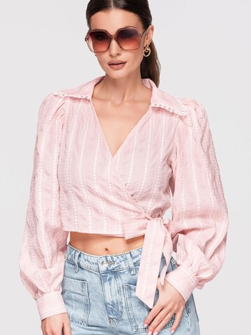 Ombre Bluse‌‌‌‌ in Pink