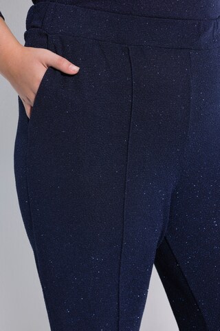 Ulla Popken Regular Broek in Blauw