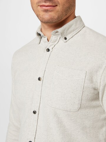 Coupe regular Chemise 'WALTER' JACK & JONES en gris