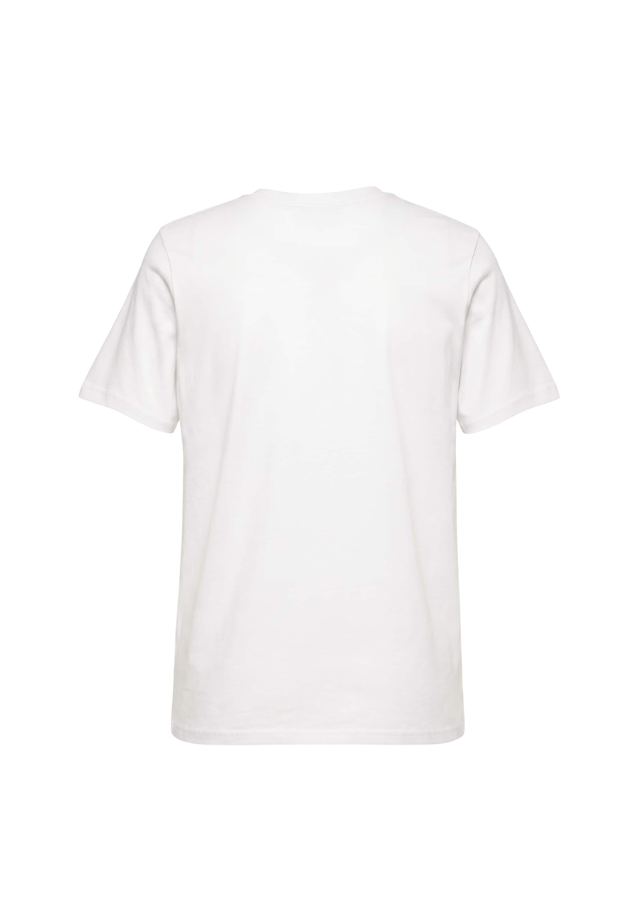 MYMO Shirt 'Pop' in Wit