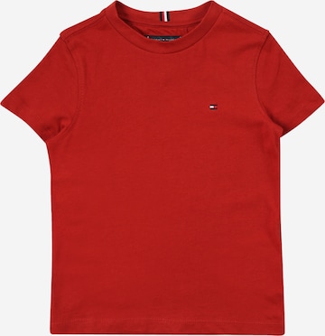 Maglietta 'ESSENTIAL' di TOMMY HILFIGER in rosso: frontale
