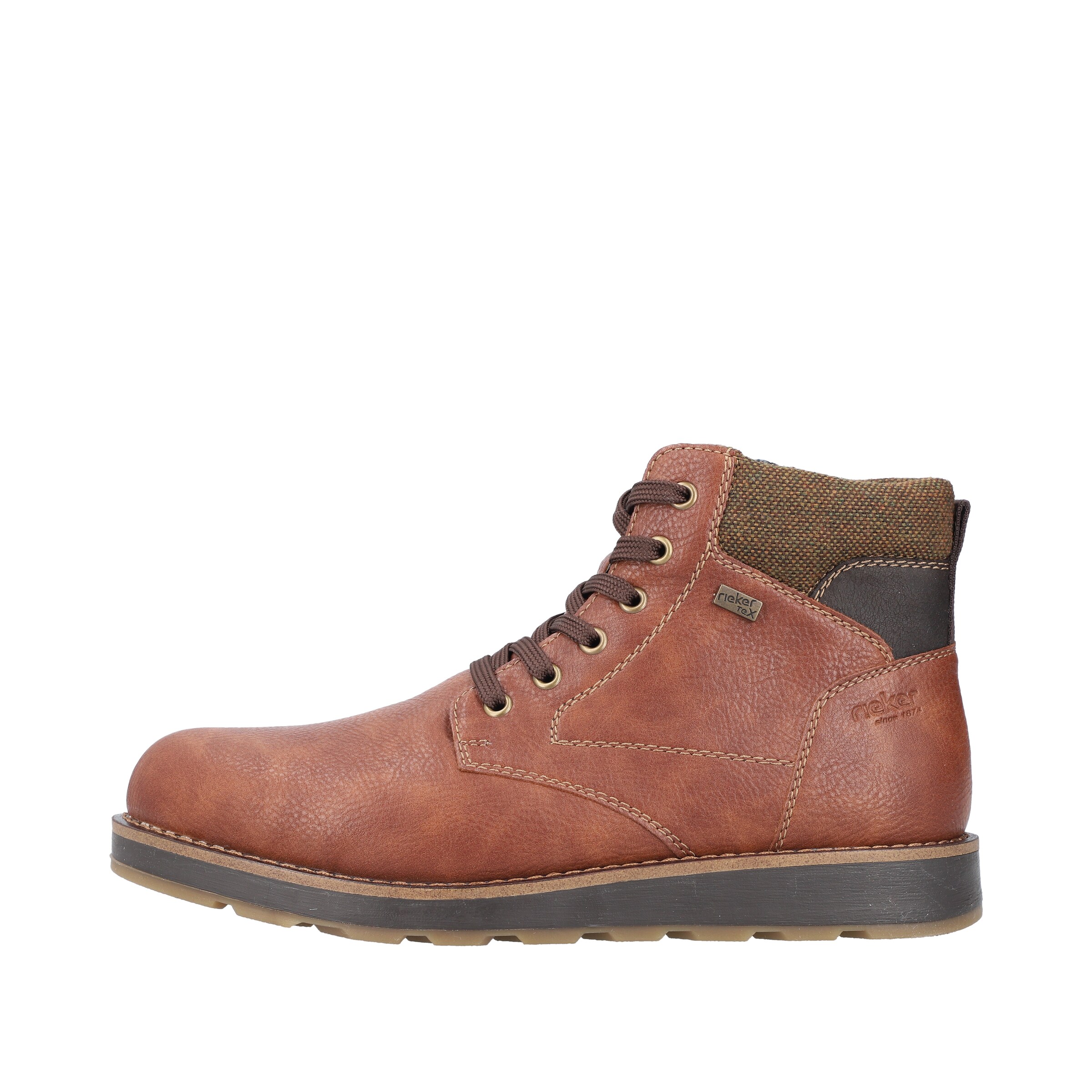 Rieker Lace-Up Boots '30040' in Brown