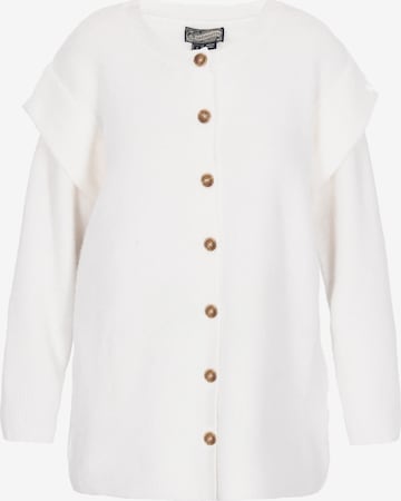 DreiMaster Vintage Oversize dzseki - fehér: elől