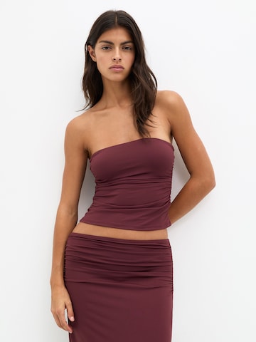 Pull&Bear Top - piros: elől