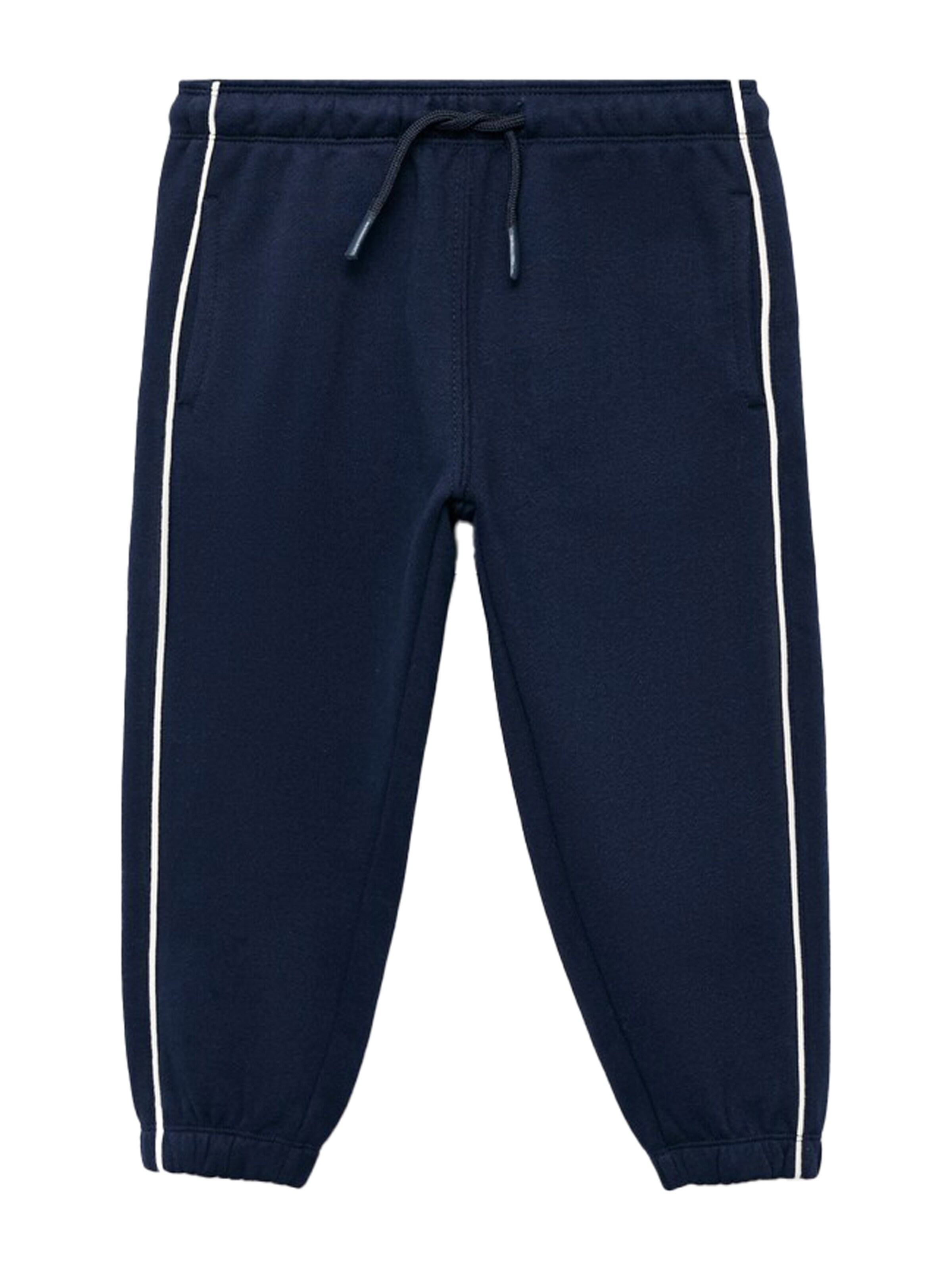 MANGO KIDS Дънки Tapered Leg Панталон в синьо: отпред