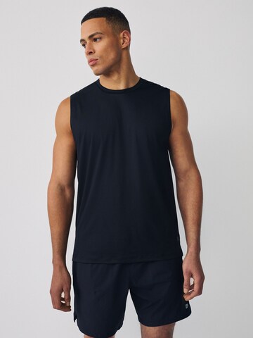 T-Shirt Next en noir : devant