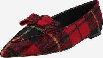 Polo Ralph Lauren Slip-ons 'ASTYN' in Red: front